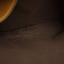 Pre Owned Furla Miastell Brown Leather Tote