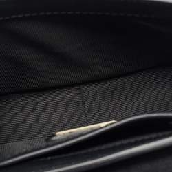 Pre Owned Furla Metropolis Mini Black Leather Crossbody Bag