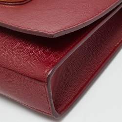 مملوكة مسبقًا Furla Viva Mini Red Leather Shoulder Bag