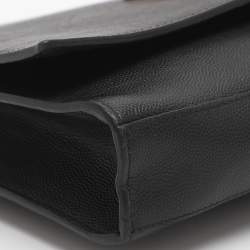 Pre Owned Furla Viva Black Leather Shoulder Bag