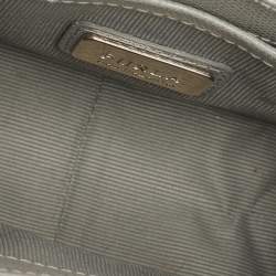 Pre Owned Furla Metropolis Mini Grey Leather Crossbody Bag