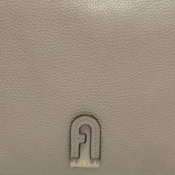 مملوكة مسبقًا Furla Atena Grey Leather Hobo