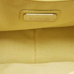 مملوكة مسبقًا Furla Metropolis Yellow Leather Shoulder Bag