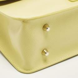مملوكة مسبقًا Furla Metropolis Yellow Leather Shoulder Bag
