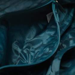 مملوكة مسبقًا حقيبة كلتش فورلا جلد أسود بنقشة التمساح بسحاب