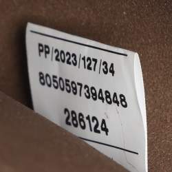 Pre Owned حقيبة كروس فورلا فلو جلد برغندي