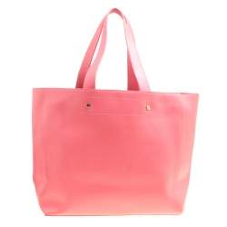 Pre Owned Furla Red Leather Melissa Shopping Tote