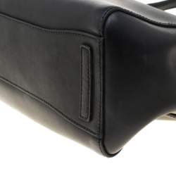 Pre Owned Furla Black Leather Linda Top Handle Bag