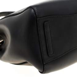 Pre Owned Furla Black Leather Linda Top Handle Bag