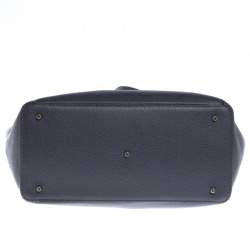 Pre Owned Furla Grey Leather Tote 