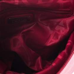 Pre Owned حقيبة كروس فورلا جلد أحمر