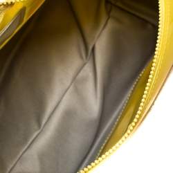 Pre Owned Furla Multicolor Glossy Rubber and Leather Push Lock Candy Satchel