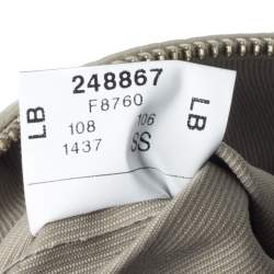 Pre Owned Furla Metallic Gold Leather Shoulder Bag