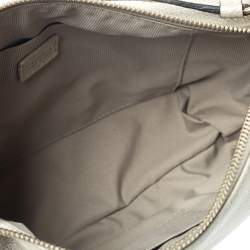 Pre Owned Furla Metallic Gold Leather Shoulder Bag