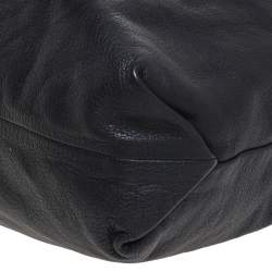 Pre Owned حقيبة هوبو فورلا اليزابيت جلد سوداء