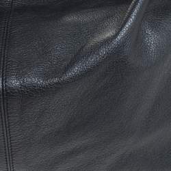 Pre Owned حقيبة هوبو فورلا اليزابيت جلد سوداء