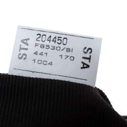 Pre Owned Furla Off White/Black Leather Elizabeth Zip Hobo