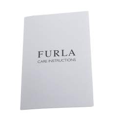 Pre Owned Furla Green Leather Medium Lotus Double Zip Tote