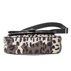 Pre Owned Furla Multicolor Animal Print Emma Shoulder Bag