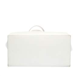 Furla White Leather Sally Tote