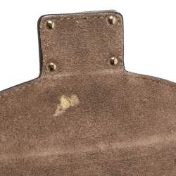 مملوكة مسبقًا حقيبة كروس فورلا كانفاس مقوى مطبوع متعدد الألوان بقلاب