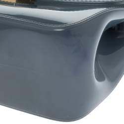 Pre Owned Furla Grey Rubber Candy Bon Bon Crossbody Bag