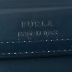 Pre Owned Furla Grey Rubber Candy Bon Bon Crossbody Bag