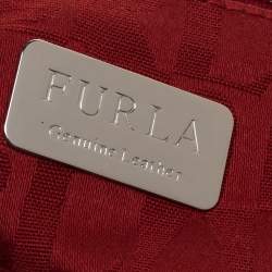 Pre Owned Furla Red Leather Hobo