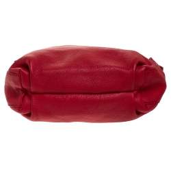 Pre Owned Furla Red Leather Hobo