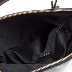 Pre Owned Furla Multicolor Camo Leather Piper Dome Satchel