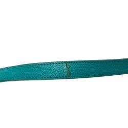 Pre Owned Furla Turquoise Leather Metropolis Shoulder Bag