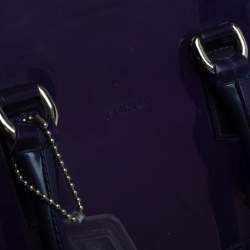 مملوكة مسبقًا Furla Purple Rubber Medium Candy Satchel