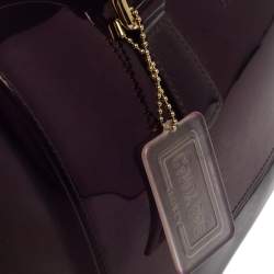 مملوكة مسبقًا Furla Purple Rubber Medium Candy Satchel