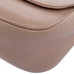 Pre Owned Furla Beige Leather Chain Shoulder Bag