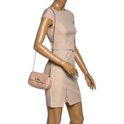 Pre Owned Furla Beige Leather Chain Shoulder Bag
