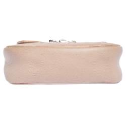 Pre Owned Furla Beige Leather Chain Shoulder Bag