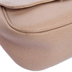 Pre Owned Furla Beige Leather Chain Shoulder Bag