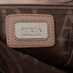 Furla Beige Leather Giselle Tote