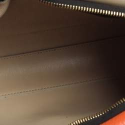 Pre Owned Furla Tri Color Leather Meridienne Shoulder Bag