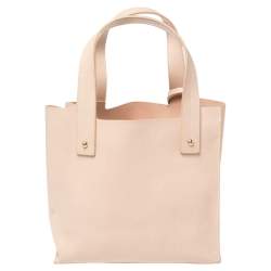 Furla Powder Pink Leather Small Musa Tote