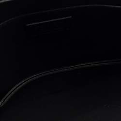 Pre Owned Furla Black Leather Ducale Top Handle Bag