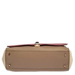 Pre Owned حقيبة فورلا كورتينا جلد ثلاثي اللون بيد علوية