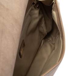 Pre Owned حقيبة فورلا كورتينا جلد ثلاثي اللون بيد علوية