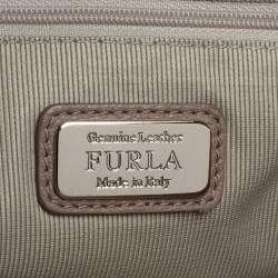 Pre Owned حقيبة فورلا كورتينا جلد ثلاثي اللون بيد علوية