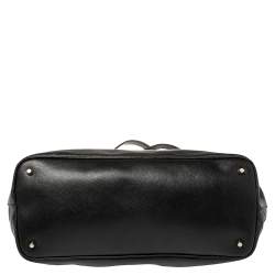 Pre Owned Furla Black Leather Kelis Tote