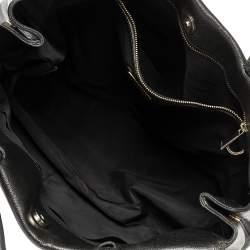 Pre Owned Furla Black Leather Kelis Tote