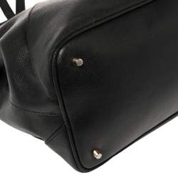 Pre Owned Furla Black Leather Kelis Tote
