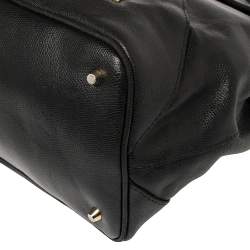 Pre Owned Furla Black Leather Kelis Tote