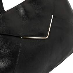 Pre Owned Furla Black Leather Kelis Tote
