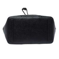 Pre Owned حقيبة فورلا باكت أربطة ستاسي جلد أسود